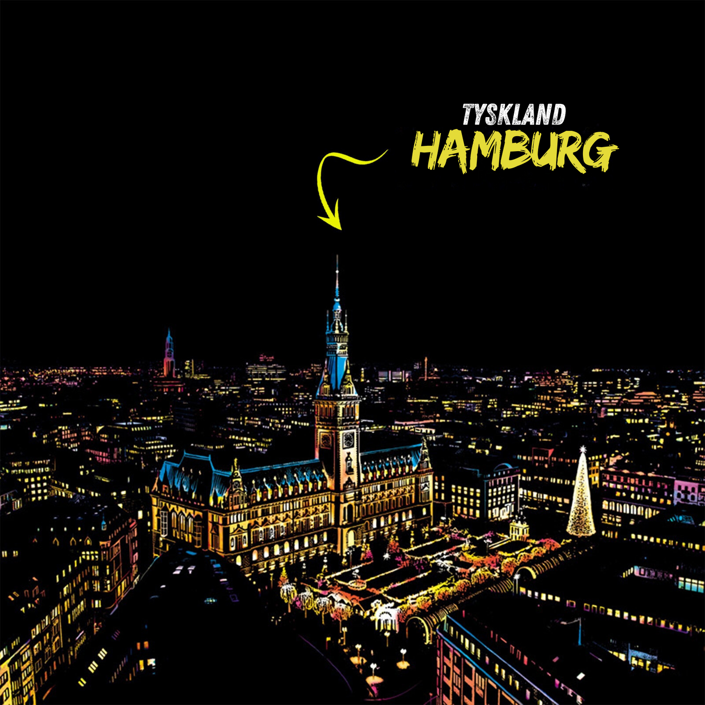 CityCanvas™ Skrabe By Billeder